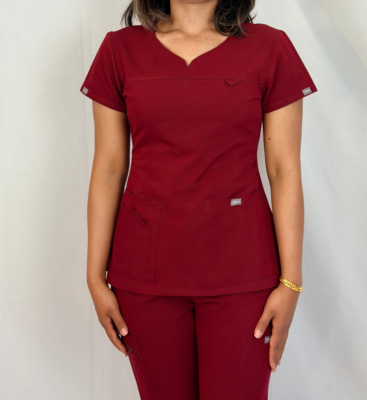 SET SCRUB on sale in Factory size(Heart Neck)