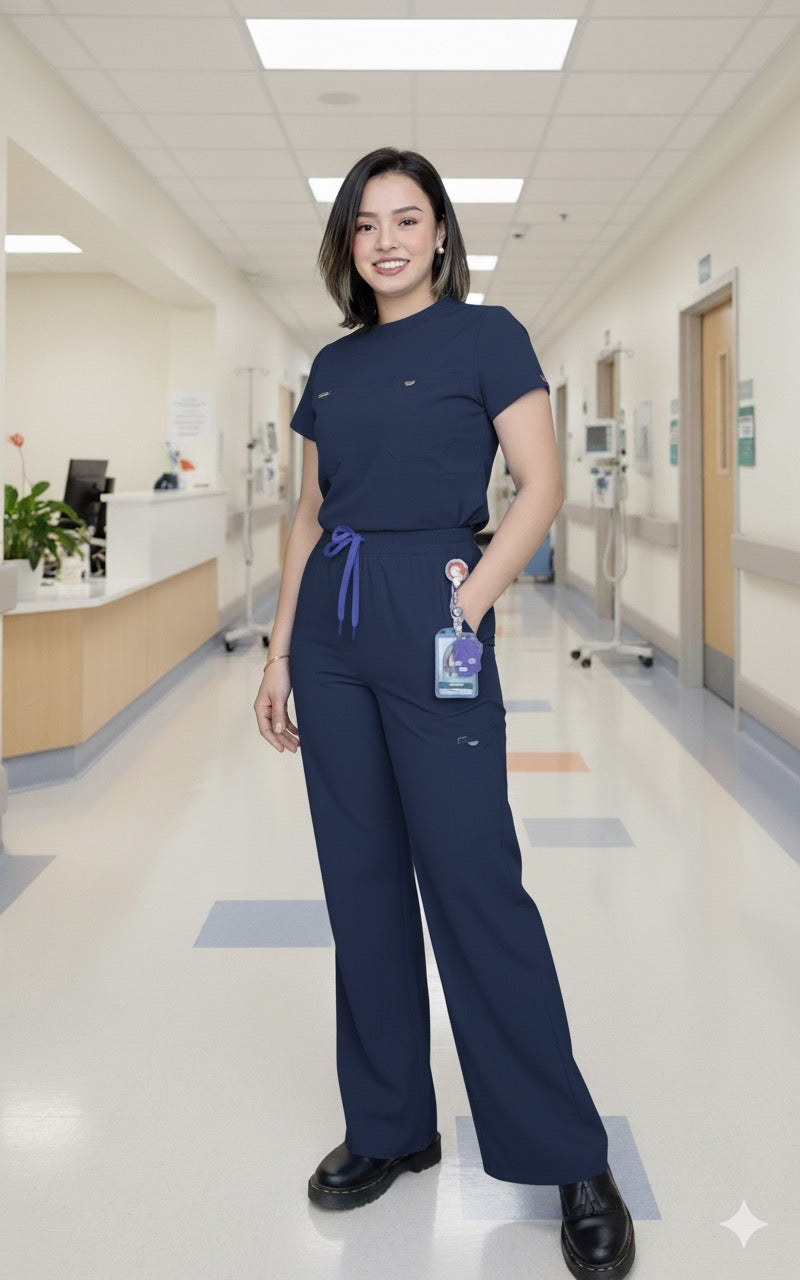 Wide leg pant Set (Factory size)