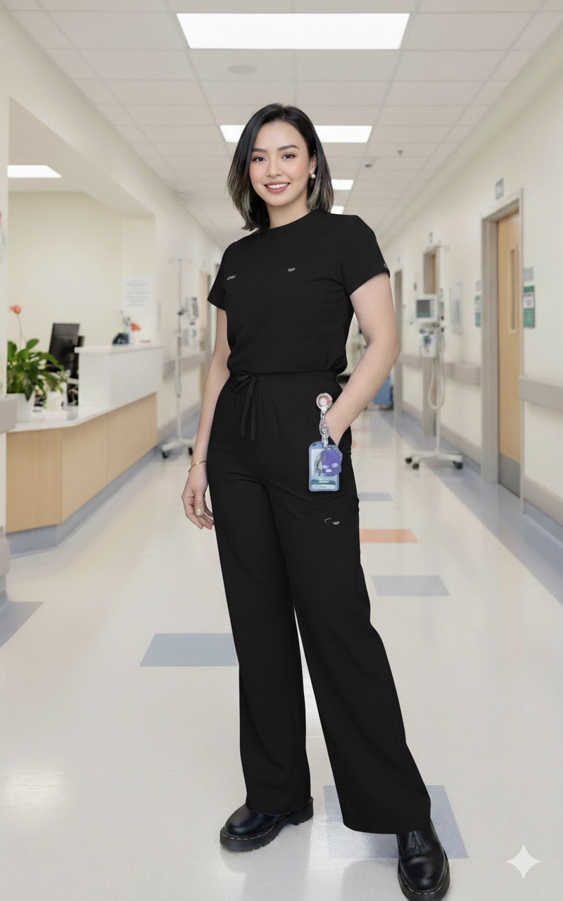 Wide leg pant Set (Factory size)