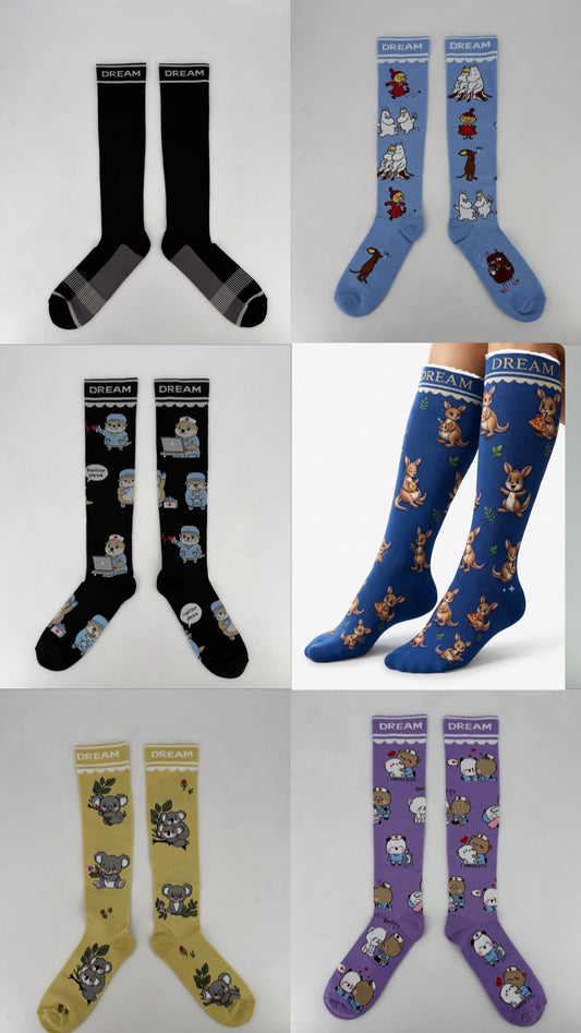 DREAM BAMBOO COMPRESSION SOCKS(Pre-Order)(will arrive in July)
