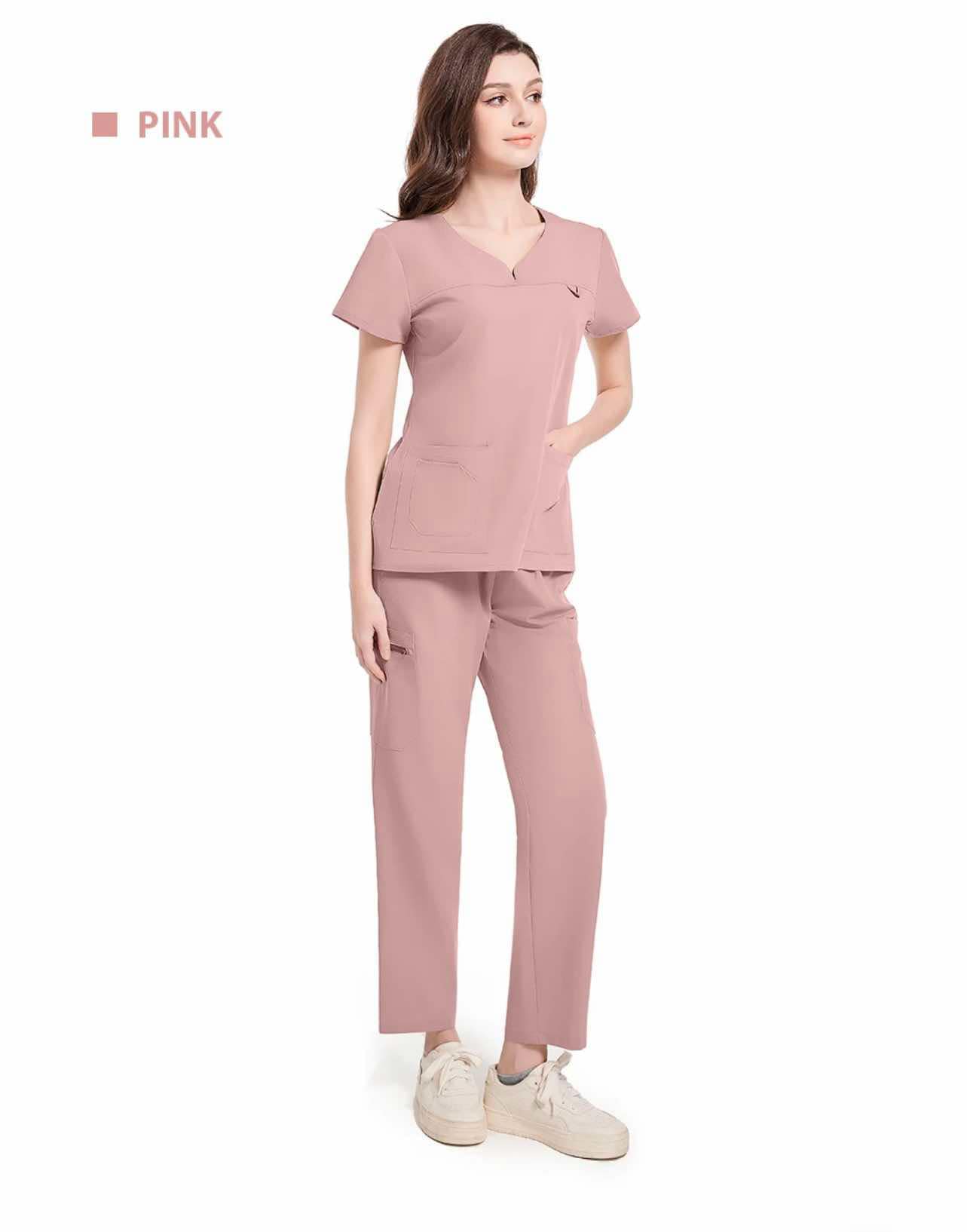 Pink Women's Hospital Scrub